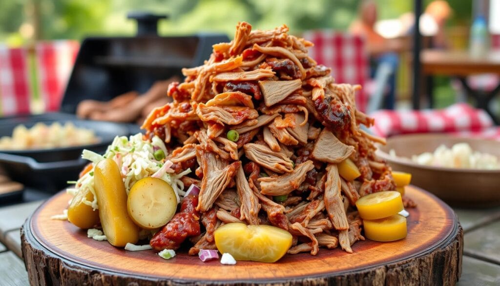 BBQ pulled pork BBQ pulled pork
