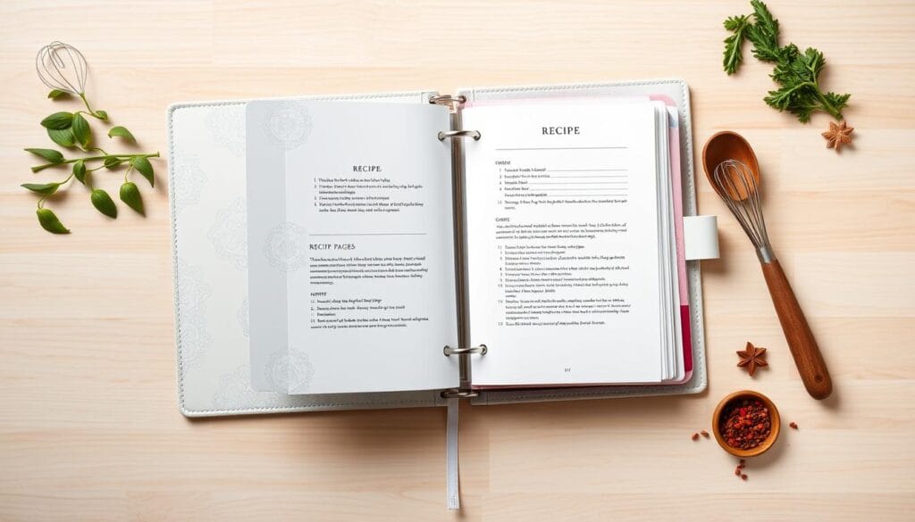 DIY recipe binder DIY recipe binder