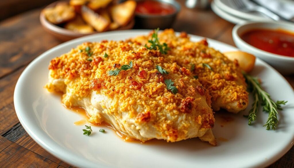 baked parmesan crusted chicken baked parmesan crusted chicken