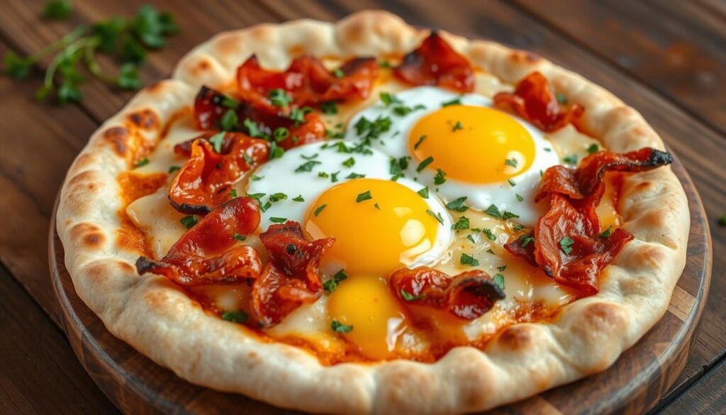 breakfast naan pizza breakfast naan pizza