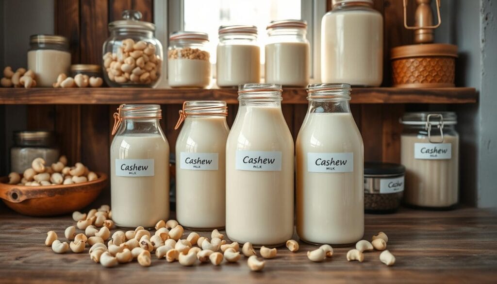 cashew milk storage cashew milk storage