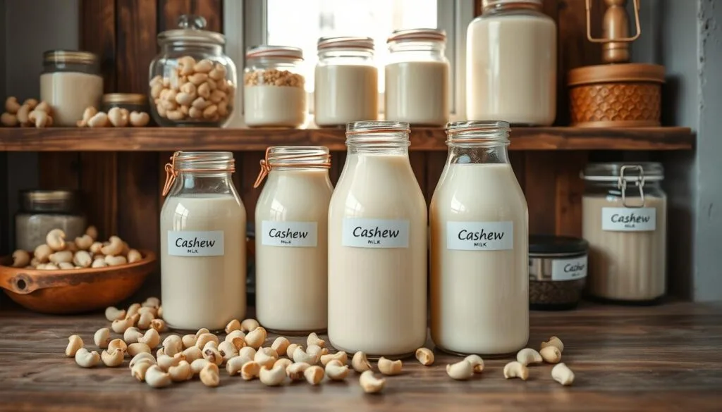 cashew milk storage cashew milk storage