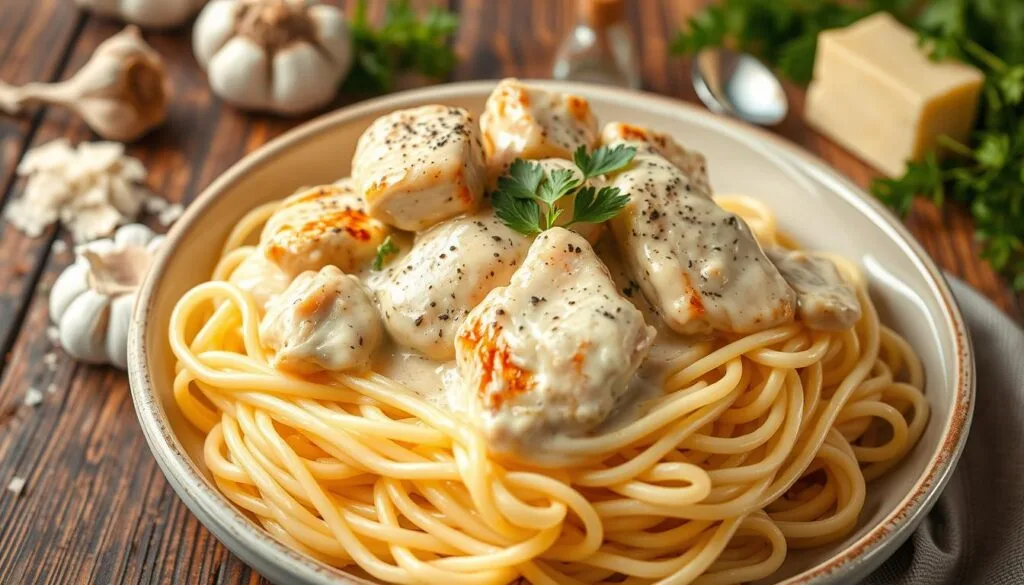 creamy chicken alfredo with jar sauce creamy chicken alfredo with jar sauce
