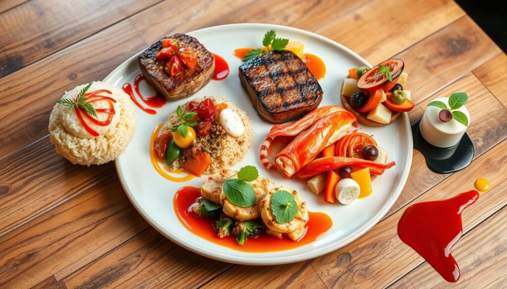 food presentation food presentation