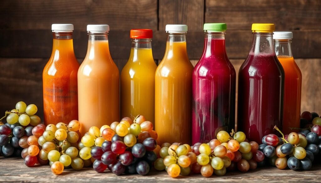 grape juice selection grape juice selection