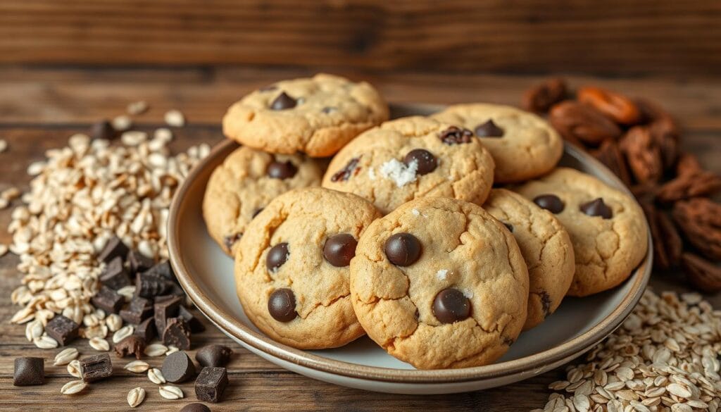 healthy chocolate chip cookies healthy chocolate chip cookies
