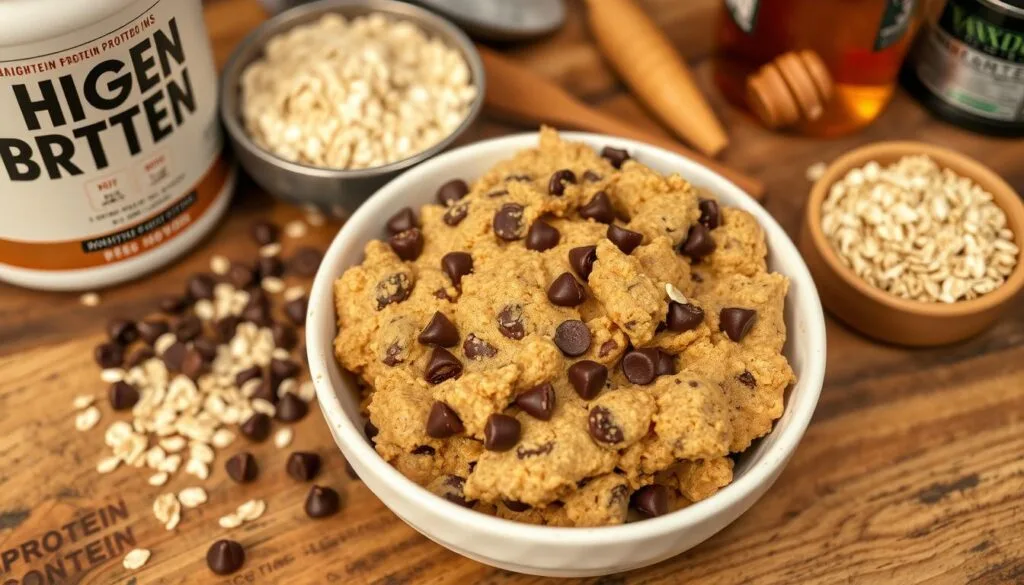 high protein cookie dough high protein cookie dough