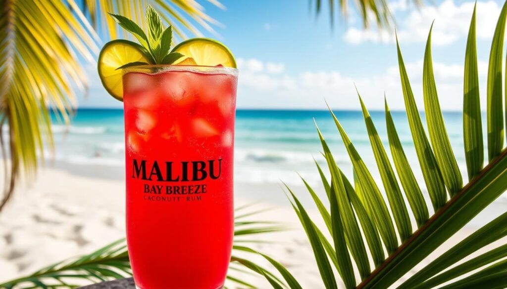 malibu bay breeze with cranberry juice malibu bay breeze with cranberry juice