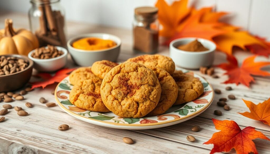 pumpkin spice protein cookies