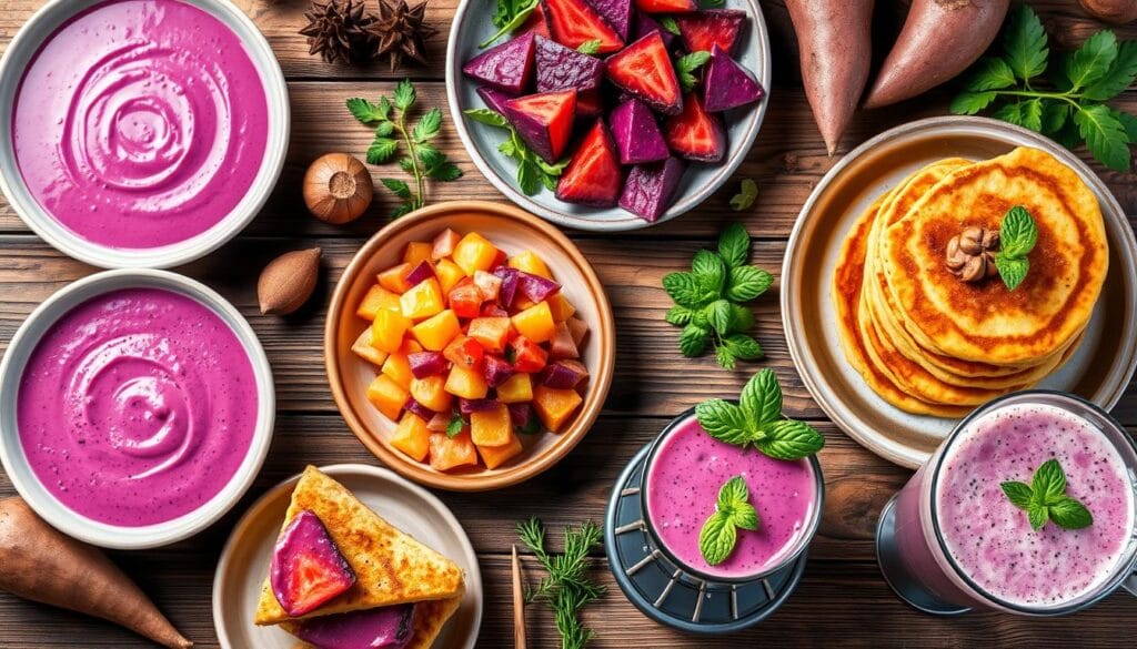 purple sweet potato recipes purple sweet potato recipes