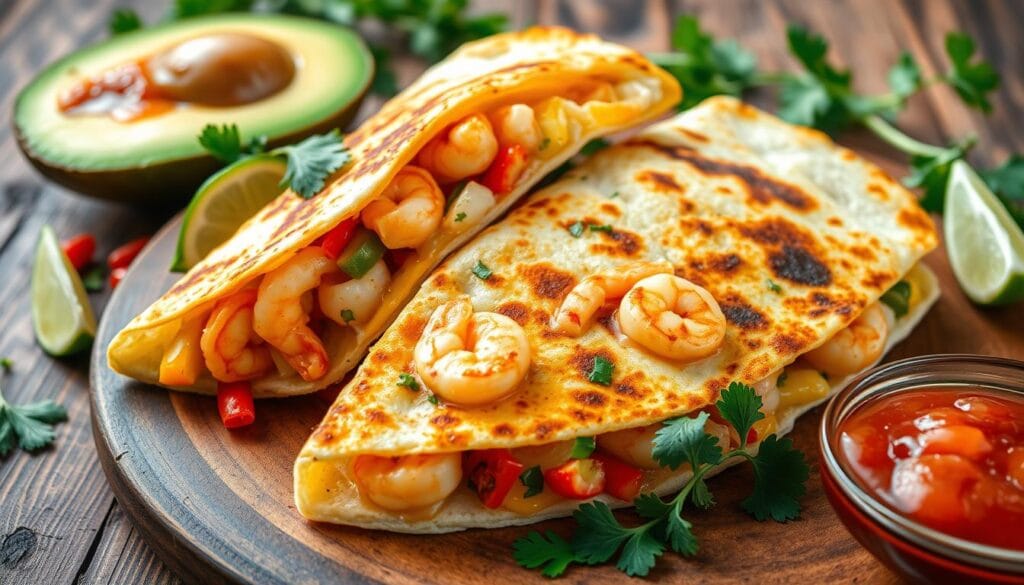 quick shrimp quesadilla quick shrimp quesadilla