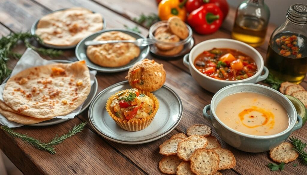 savory oat flour recipes